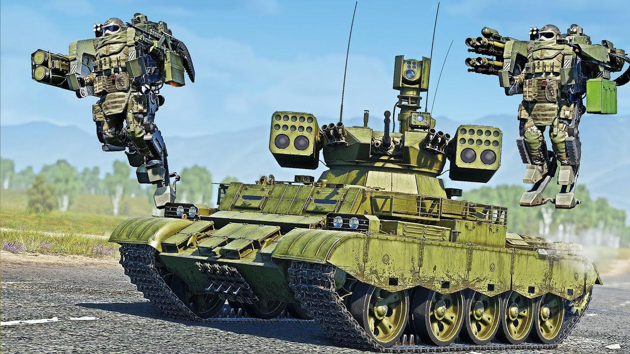 War Thunder: «Мобильная пехота» и «Ремонтный цех»